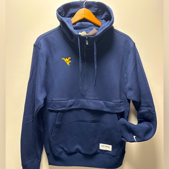 West Virginia nike hoodie campus collection 2 sizes available NWT WVU Football - Picture 1 of 5